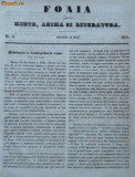 Cumpara ieftin Foaia pentru minte , inima si literatura , nr. 6 , 1857, Alta editura
