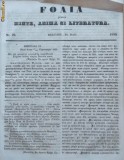 Cumpara ieftin Foaia pentru minte , inima si literatura , nr. 22 , 1856, Alta editura