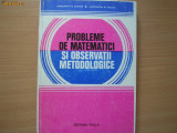 Probleme de matematici si observatii metodologice,RF4/3,RF5/3, Alta editura