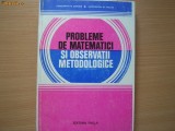 Probleme de matematici si observatii metodologice,RF4/3,RF5/3