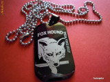 Metal Gear Solid, Dogtag, Dog Tag, + Lantisor, NOU