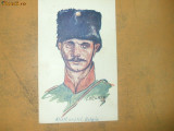 Carte Postala Militari desen I. Steurer 1916 Aliati nostri Belgia