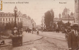 B33031 Bucuresti Calea Victoriei si Grand Hotel