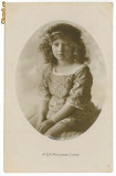 2397 - Princess ILEANA, Regale Royalty - old postcard, real PHOTO - unused, Necirculata, Fotografie