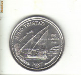 Bnk mnd Portugalia 100 escudos 1987 unc Nuno Tristao, Europa