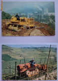 LOT 2 carti postale tractoare FIAT carte postala tractor ilustrata, Necirculata, Printata