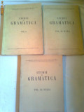STUDII DE GRAMATICA ~ AL. GRAUR &amp; JACQUES BYCK vol.1+2+3 - editie completa