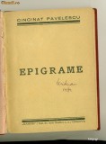 CINCINAT PAVELESCU - EPIGRAME