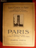 Din Colectia Orasele Artei - PARIS de Marcel Poete - 1925