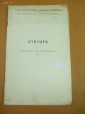 Statut Banca cercului central si industrial Bucuresti 1910