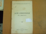 Act Constitutiv &quot;La Franco-Roumaine, Moreni-Baicoi-Apostolache&quot; Bucarest 1908