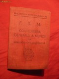 Carnet de Membru FSM -CGM -1949