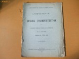 Compte-rendu de societe roumaine pour l&#039;industrie de petrole 1893 Bucarest