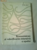 ECONOMISIREA SI VALORIFICAREA INTENSIVA A APELOR ~ C. PARVULESCU