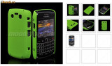 Husa silicon rigid verde antiradiatii blakberry 9700 mesh + folie ecran, Blackberry
