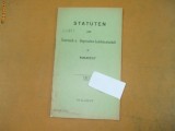 Statuten der Osterreich Ungarischen-Landsmannschaft in Bukarest 1908