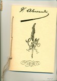 Pasteluri Vasile Alecsandri - Editie Numerotata Colectia Manuscriptum 1996 - Carte Bibliofilie de Lux