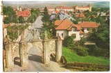 Carte postala-ALBA IULIA.-Poarta 1 a cetati.