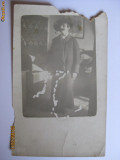FOTOGRAFIE DE COLECTIE MODEL C.P.DIN ANII 1900