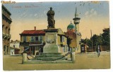 1064 - CONSTANTA, Ovidiu statue - old postcard - used - 1922