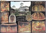 carte postala-VALCEA-Manastirea Govora