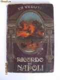 ALBUM COLOR DE COLECTIE DIN ANII 1910 CU 36 ILUSTRATE DIN NAPOLI