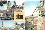 Carte postala- SIBIU-Colaj