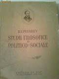 STUDII FILOSOFICE SI POLITICO-SOCIALE ~ D.I.PISAREV