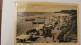 CY - Ilustrata Carmen Sylva / Eforie Sud &quot;Plaja&quot;, 1946, circulata, animata, Fotografie