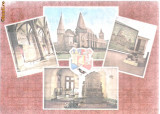 Carte postala- HUNEDOARA - Castelul Huniazilor - Colaj