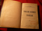 G.Tasca - Probleme Economice si Financiare -I.Ed 1930