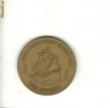 Bnk mnd East Caribbean States 1 $ 1981 , corabie, America Centrala si de Sud