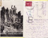 Craiova- Statuia Carol I-cenzura militara, Circulata, Printata