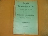 Bericht und Jahres-Rechnung uber die Evangelische Kirche Bukarest 1904