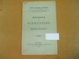 Berufsordnung der Schwestern und diakonissen Bukarest 1909