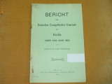 Bericht der Deutschen Envangelischen Gemeinde zu Braila 1910