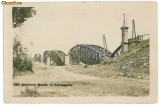 2219 - CERNAUTI, Bucovina, Pod bombardat - old postcard, real FOTO - unused