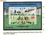 Turneul Final al C.E de Fotbal 1988, 2 blocuri dantelate de 4 marci,