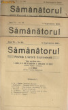 3 Reviste SAMANATORUL pe 1907 (numere consecutive)