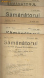 9 Reviste SAMANATORUL pe anul 1907 (numere consecutive)