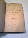 GEO LONDON - LES GRANDS PROCES DE L&#039;ANNEE - 1928 - Ed.1929