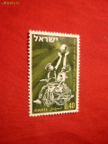 Serie- Jocurile Internat. pt.Handicapati 1968 Israel ,1 val.