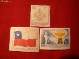 3 Serii - Embleme Chile 1967 ,1970 ,1972, 3 val.