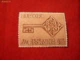 Serie- Europa 1968 San Marino ,1 val.