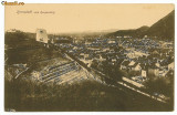 1399 - BRASOV, panorama - old postcard - used - 1916, Circulata, Printata