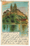 2474 - AUSTRIA, STIFT MELK - old postcard - used - 1898, Circulata, Printata