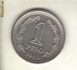 bnk mnd Argentina 1 peso 1960