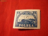 Serie - Congres European Cai Ferate 1948 Polonia ,1val.sarn.