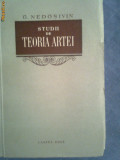 Studii de teoria artei-G.Nedosivin