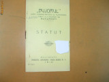 Statut cerc literar - artistic si filantropic ,,Bujorul&quot; Buc. 1910